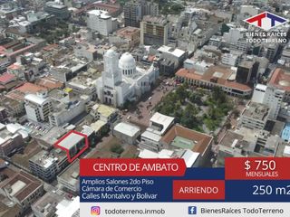 OFICINA DE ARRIENDO EN EL EDIFICIO COOPERATIVA CAMARA DE COMERCIO DE AMBATO