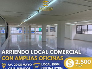Foto 3 de ARRIENDO LOCAL COMERCIAL CON AMPLIAS OFICINAS