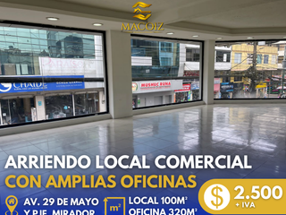 Foto 4 de ARRIENDO LOCAL COMERCIAL CON AMPLIAS OFICINAS