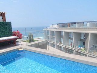 Foto 1 de Alquilo S/4,500 Semana Santa Bello Dpto. con Piscina, Terraza y  Vista al Mar en Ocean Reef, San Bartolo!