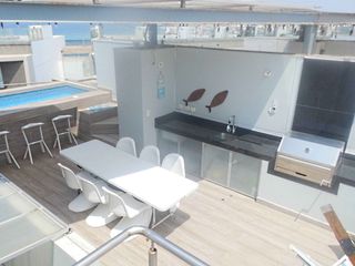 Foto 4 de Alquilo S/4,500 Semana Santa Bello Dpto. con Piscina, Terraza y  Vista al Mar en Ocean Reef, San Bartolo!