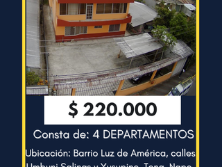 Foto 1 de Terreno con casa, Barrio Luz de América, TENA-NAPO-ECUADOR