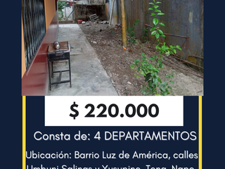Foto 5 de Terreno con casa, Barrio Luz de América, TENA-NAPO-ECUADOR