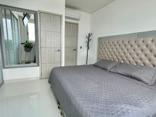 Apartamento amoblado en arriendo en Villa Santos.