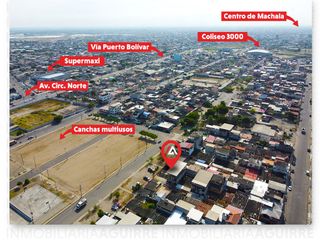 EN VENTA: proyecto de edificio en plena Ciudadela del Seguro, Machala