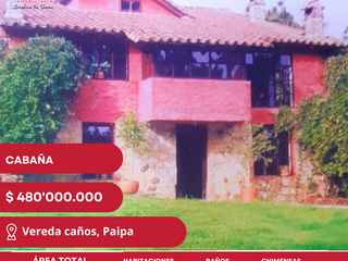 Cabaña, Paipa, 2456 m2