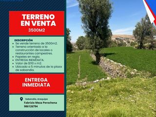 Foto 1 de Se Vende Terreno Agrícola En Sabandía Ideal Para Inversión