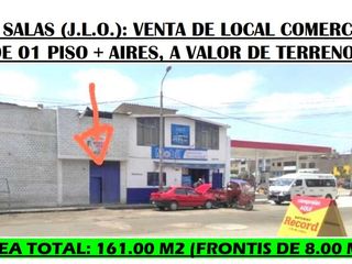Foto 1 de VENTA DE LOCAL COMERCIAL EN AVENIDA SALAS EN CHICLAYO