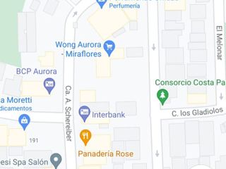 Local Comercial, La Aurora, Miraflores, AT. 291 m2.