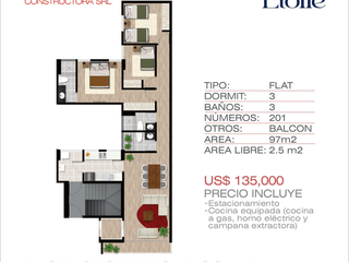 Foto 6 de PRE VENTA DEPARTAMENTO, URB. BANCARIOS, JOSE LUIS BUSTAMANTE Y RIVERO