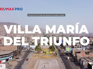 Se Vende Terreno Comercial En Villa Maria!! Esquina Avenida Villa Maria & Avenida Nicolas De Pierola