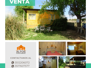 CASA 2 DORMITORIOS AMOBLADA. ESCRITURA, POTRERO DE GARAY. PROVINCIA DE CORDOBA