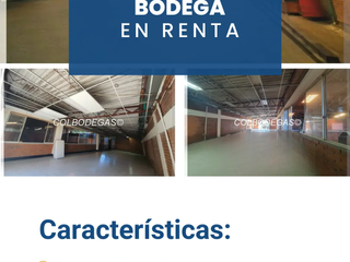 Foto 23 de ALQUILER DE BODEGA DE 1000 MTS2 VERSÁTIL Y ESPACIOSA ¡GRAN OPORTUNIDAD!.