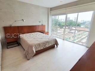 Moderno loft de un dormitorio totalmente equipado en excelente zona de Barranco