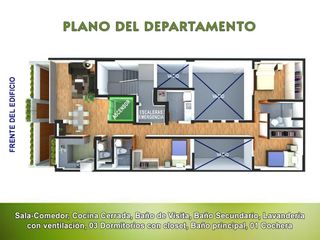 OFERTA $143,000 ULTIMOS 2 DPTOS ESTRENO 90m2 03 DORM CERCA VILLARAN SURQUILLO