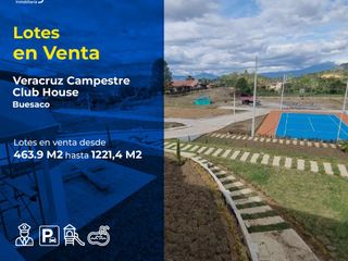 (14) LOTES  EN VENTA EN BUESACO-VERACRUZ CAMPESTRE CLUB HOUSE