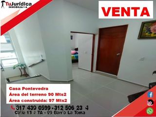 VENDE CASA 2P - ORIENTE - PONTE VEDRA - NEIVA (HUILA-COL)