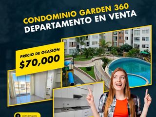 ¡Increíble Oportunidad! Departamento en Garden 360 a Precio de Ocasión