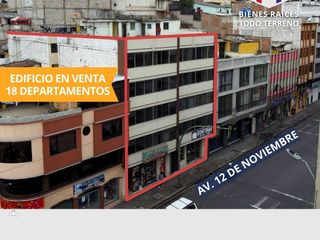 EDIFICIO DE VENTA AMBATO-TUNGURAHUA - 18 DEPARTAMENTOS 2 LOCALES