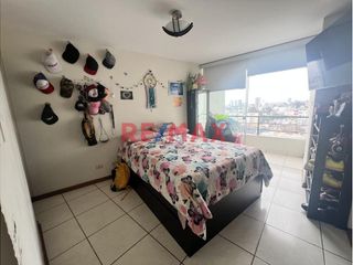 ¡Vendo Lindo Departamento Con Balcones Y Vista Exterior En Magdalena Del Mar!