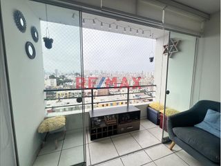 ¡Vendo Lindo Departamento Con Balcones Y Vista Exterior En Magdalena Del Mar!