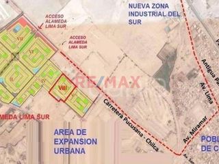 Vendo Terreno Urbano Urb. La Alameda Lima Sur, Iii Etapa, En Chilca, Cañete