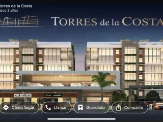 Venta Dpto. de 65 m² en Torres de La Costa. Via a La Costa, Km 11