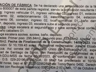 Alquilo Excelente local comercial de 1,080 m2 construídos y 925 m2 de área techada en el Jr Alonso de Molina, Surco - Ideal para Bancos, Centro médico, etc