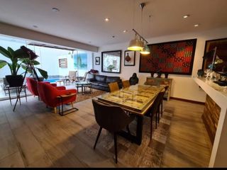 Foto 5 de Departamento Amoblado y Equipado 2 Dormitorios con Piscina y Jardín En Alquiler en San Isidro