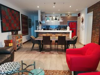 Foto 7 de Departamento Amoblado y Equipado 2 Dormitorios con Piscina y Jardín En Alquiler en San Isidro