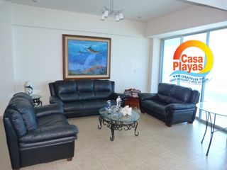 Foto 6 de Departamento Penthouse Frente Al Mar de Venta en Playas Villamil, Carabelas de Colón