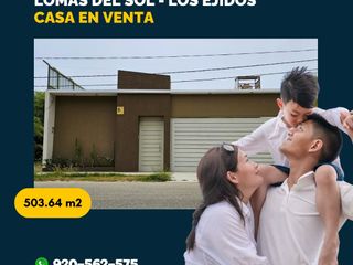 ENTA DE CASA EN CONDOMINIO LOMAS DEL SOL – LOS EJIDOS