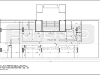 Foto 11 de OFICINA 1401/1402/1403/1404/1405/1406/1407 - 422,05 M2 - EDIFICIO JOSE ACEVEDO : BUCARAMANGA, SANTANDER