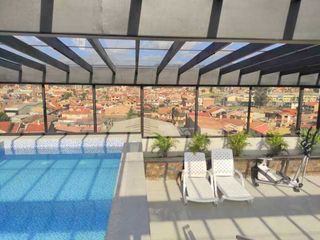 Foto 1 de Departamento en venta por estrenar, con piscina sector Av. Don Bosco.