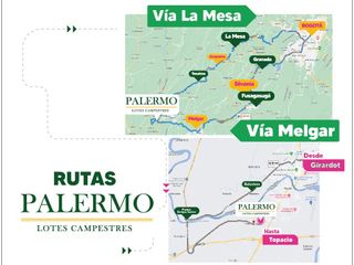 Foto 3 de LOTES EN UBRANIZACIÓN PALERMO A 15 MIN DE GIRARDOT