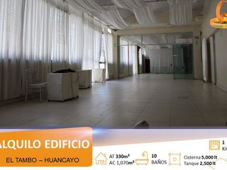 Foto 1 de ALQUILO EDIFICIO COMERCIAL DE 5 PISOS EN EL TAMBO - HUANCAYO