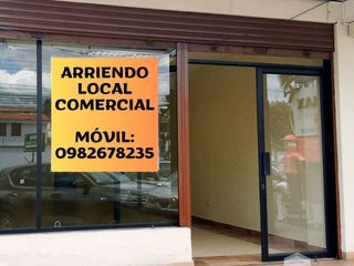 SE ARRIENDA LOCAL COMERCIAL EN VÍA PRINCIPAL AV. GRAL RUMIÑAHUI - VALLE DE LOS CHILLOS