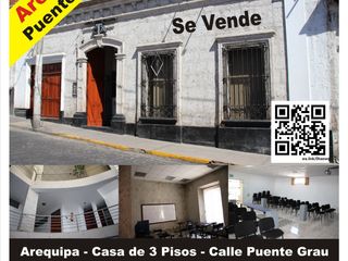 Foto 1 de CALLE PUENTE GRAU - CASA DE 3 PISOS 346 M2 IDEAL PARA HOTEL, INSTITUTO, ETC