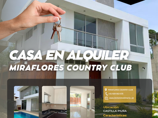 Foto 4 de ALQUILER DE CASA EN CONDOMINIO MIRAFLORES COUNTRY CLUB
