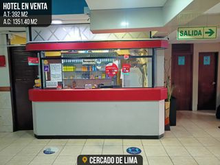 Foto 17 de VENTA DE HOTEL EN EL CERCADO DE LIMA