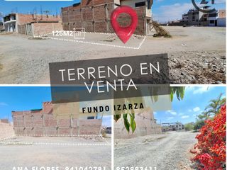 Foto 1 de TERRENO ESQUINAL EN VENTA EN ZONA RESIDENCIAL - IZARZA- TACNA