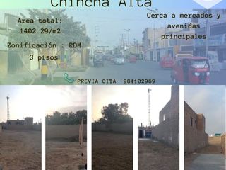 Foto 1 de Venta terreno en Chincha Alta, Ica