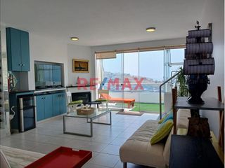 Foto 5 de Encantador Dúplex En Venta Con Vista Al Mar En San Bartolo - Lima