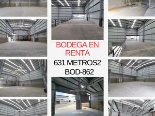 Foto 1 de RENTO BODEGA 631 MTS2,  Imagina las posibilidades que tendrás en un espacio tan amplio y bien equipado, Excelentes vías de acceso.