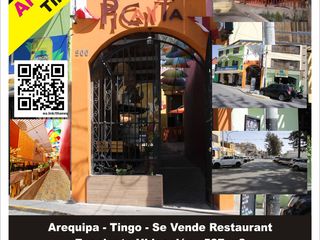 Foto 14 de TINGO - OPORTUNIDAD DE NEGOCIO - SE VENDE RESTAURANTE EQUIPADO - AREQUIPA