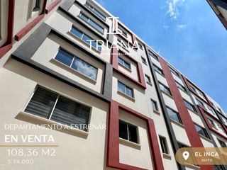 Foto 1 de DEPARTAMENTO A ESTRENAR EN VENTA EL INCA QUITO