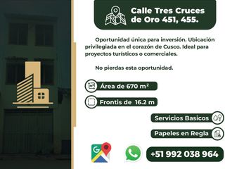 Foto 4 de VENTA DE PREDIO COMERCIAL EN CENTRO DEL CUSCO