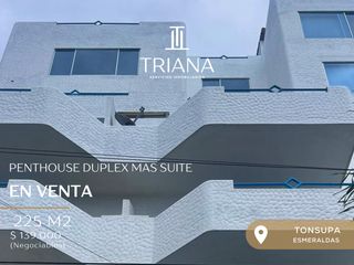 Foto 1 de DEPARTAMENTO / PENTHOUSE DE VENTA DÚPLEX TONSUPA ESMERALDAS
