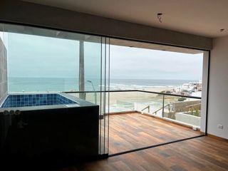Foto 3 de VENTA DE DEPARTAMENTO, TIPO 4 EN SEGUNDA FILA DE PLAYA CABALLEROS, CON VISTA DIRECTA A LA BAHIA CON TERRAZA Y PISCINA. EN PROYECTO