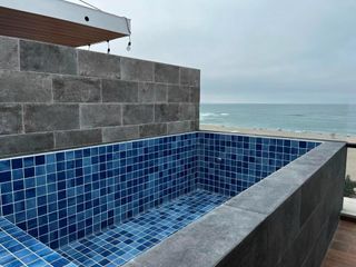 Foto 6 de VENTA DE DEPARTAMENTO,  EN SEGUNDA FILA DE PLAYA CABALLEROS, CON VISTA DIRECTA A LA BAHIA  CON TERRAZA Y PISCINA.